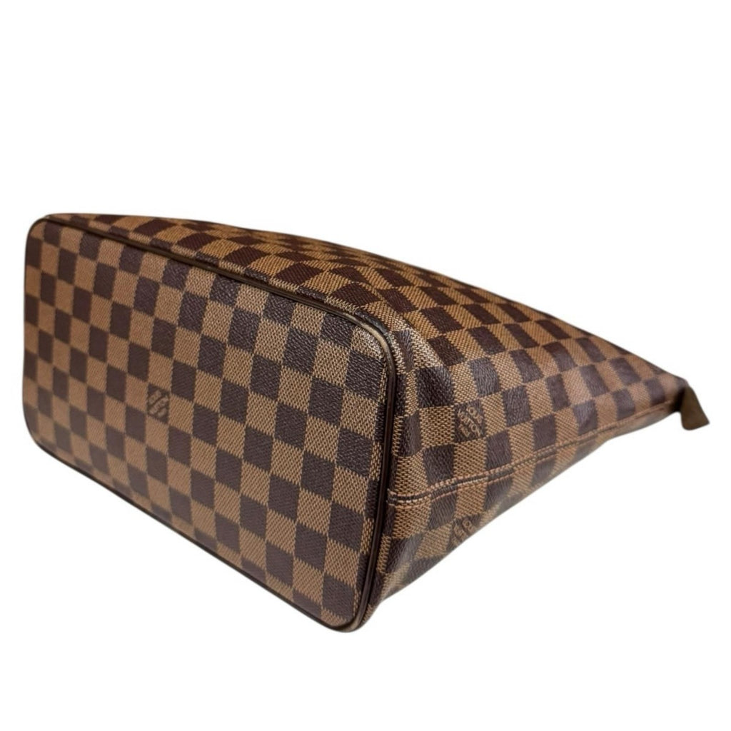 Louis Vuitton Saleya PM Damier Handbag Canvas Brown — view 6