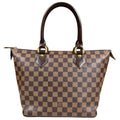 Louis Vuitton Saleya PM Damier Handbag Canvas Brown