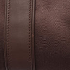 Hermes Handbag Acapulco PM Dark Brown Leather Canvas — view 8