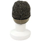Dior Christian Wool Cashmere Logo Knit Cap Beige Black — view 5