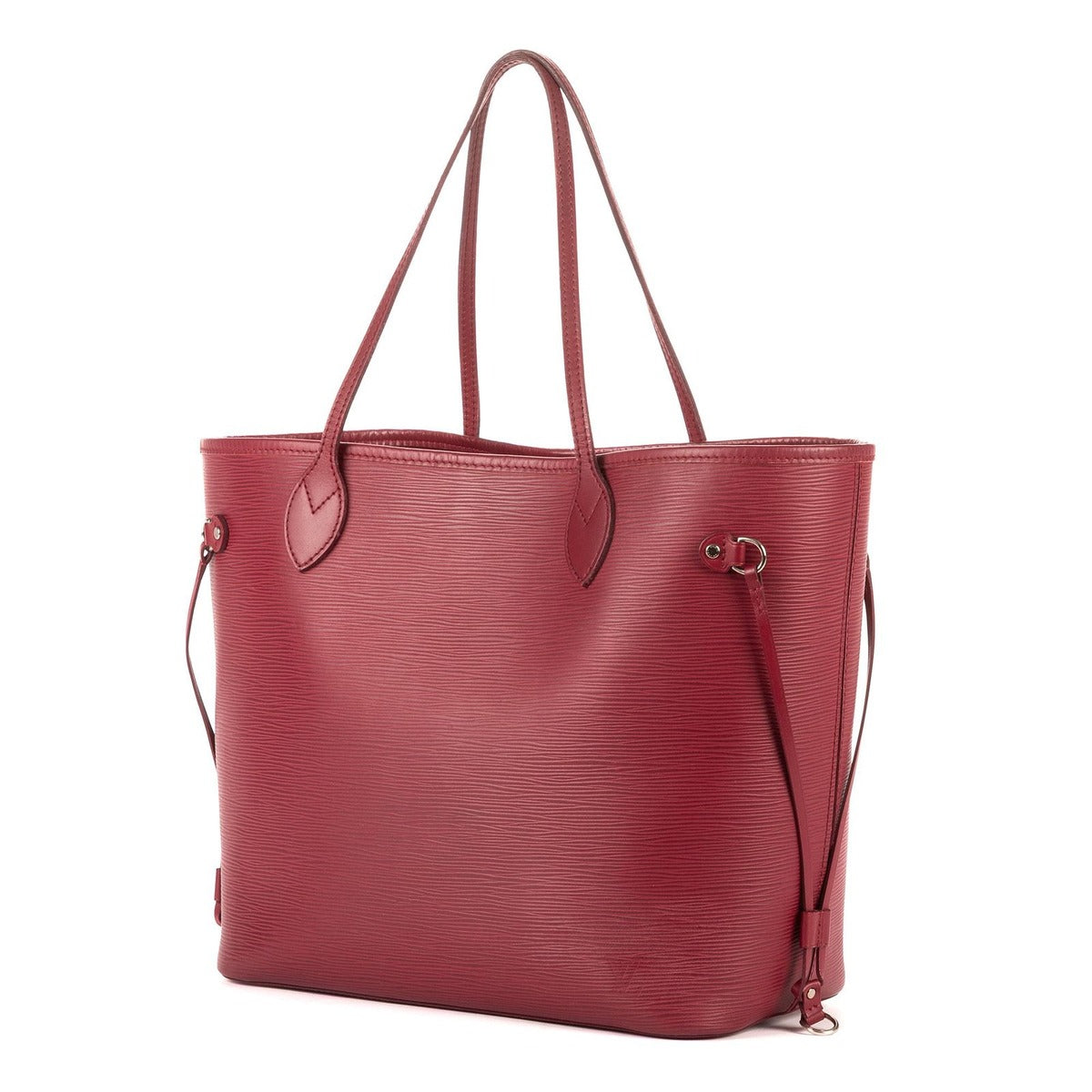 Louis Vuitton Neverfull Red Fuchsia Epi Handbag — view 2