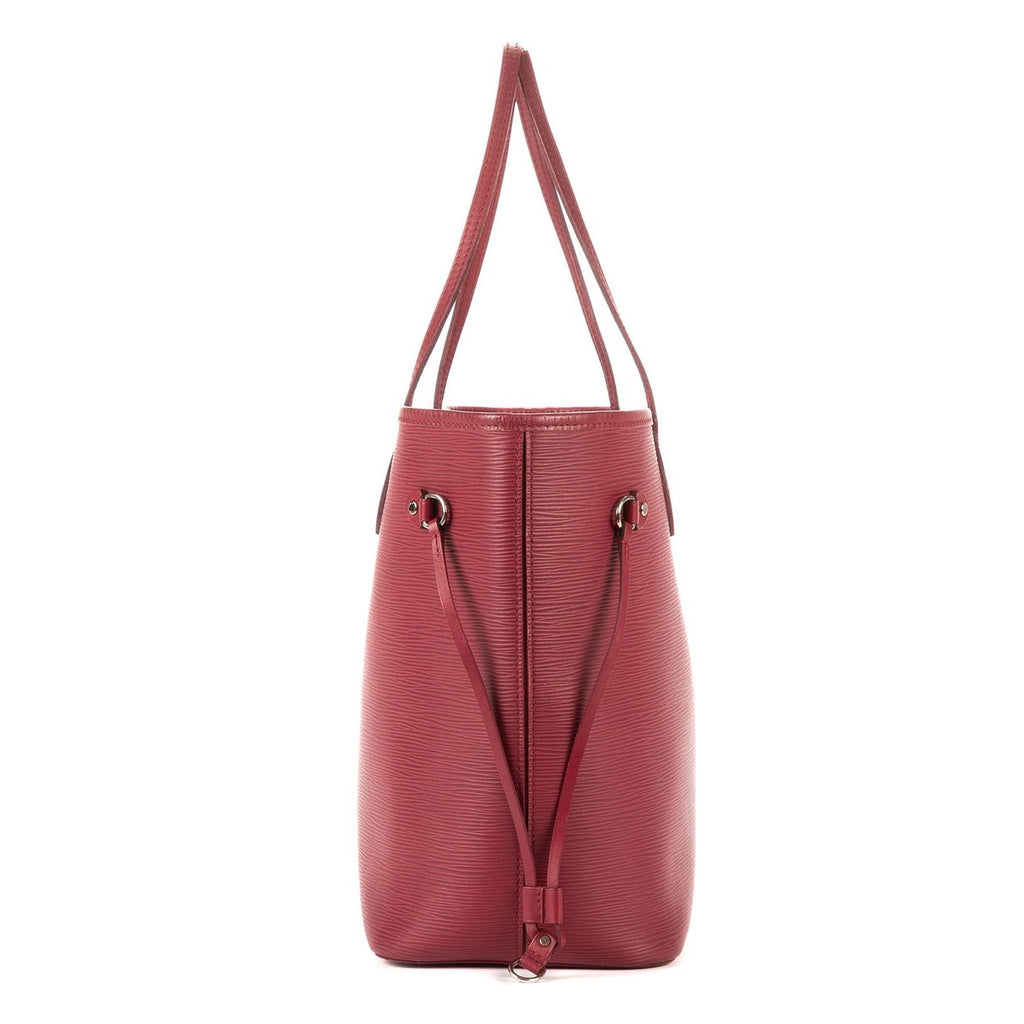 Louis Vuitton Neverfull Red Fuchsia Epi Handbag — view 4