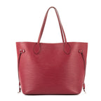 Louis Vuitton Neverfull Red Fuchsia Epi Handbag — view 5