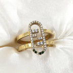 Fendi O-lock Ring Gold