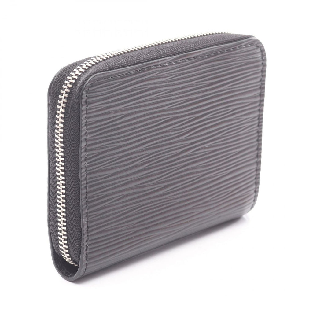 Louis Vuitton Coin Case Zippy Purse Noir Black Leather — view 2