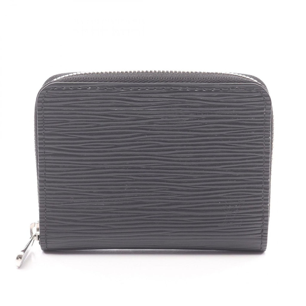 Louis Vuitton Coin Case Zippy Purse Noir Black Leather