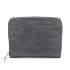 Louis Vuitton Coin Case Zippy Purse Noir Black Leather