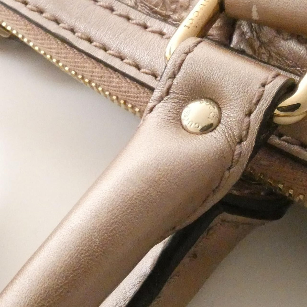 Gucci Bag Leather Pink — view 6