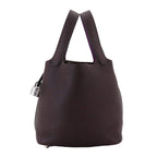 Hermes Exhibition Picotin Lock Eclat 18 PM Hand Bag Taurillon Clemence Swift