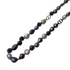 Dior Rose Pearl Freshwater Necklace Pendant Choker — view 4