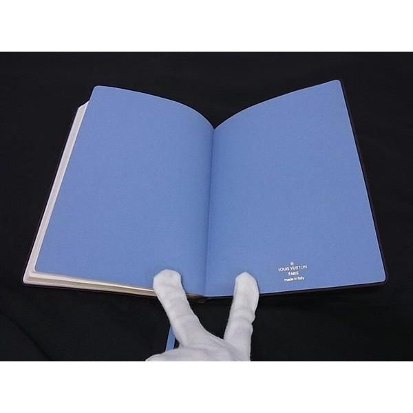 Louis Vuitton Cahier Clemence Notebook Stationery Brown Agenda — view 4