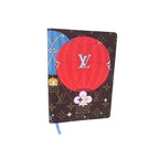 Louis Vuitton Cahier Clemence Notebook Stationery Brown Agenda
