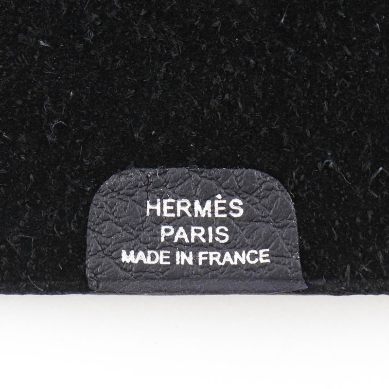 Hermes Ulysse Nouvelles Mini Notebook Cover Togo Black B — view 8