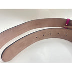 Gucci Belt GG Brown Beige Pink Fwcgg 8961 — view 3