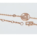 Louis Vuitton Bracelet 18K Pink Gold Diamond 1 P Monogram Idylle Cool — view 4