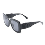 Chanel Sunglasses 888 T8 Black — view 2