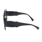 Chanel Sunglasses 888 T8 Black — view 3