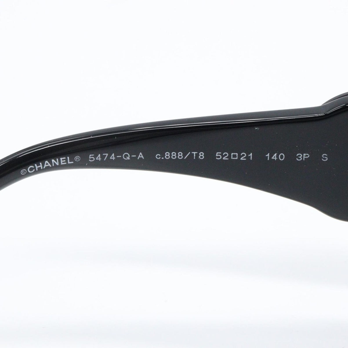 Chanel Sunglasses 888 T8 Black — view 4