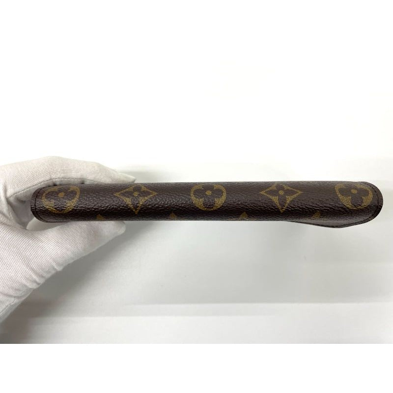 Louis Vuitton Monogram Portefeuille Emilie Zipper Long Wallet Brown — view 2