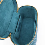 Christian Dior Travel Cannage Stitch Leather Small Vanity Shoulder Bag — view 8