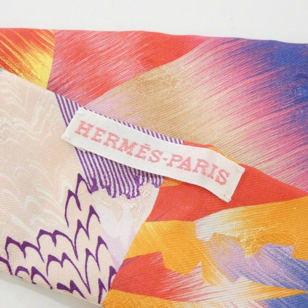 Hermes Twilly Marble Silk Scarf — view 3