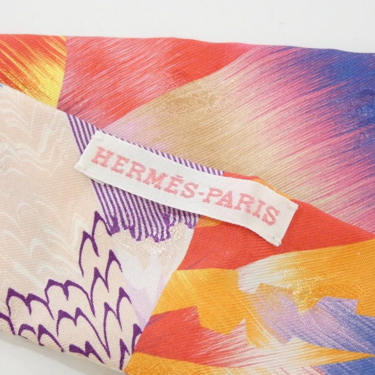Hermes Twilly Marble Silk Scarf — view 3