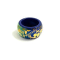 Louis Vuitton Ring Monogram Burg Tropical Cocktail Blue Resin