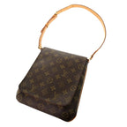 Louis Vuitton Musette Salsa Short Strap Monogram Brown Shoulder Bag — view 3