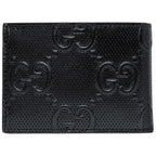 Gucci Bifold Wallet Black GG Embossed Billfold — view 2
