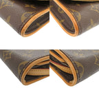 Louis Vuitton Pochette Twin GM Monogram Shoulder Bag 0658 — view 3