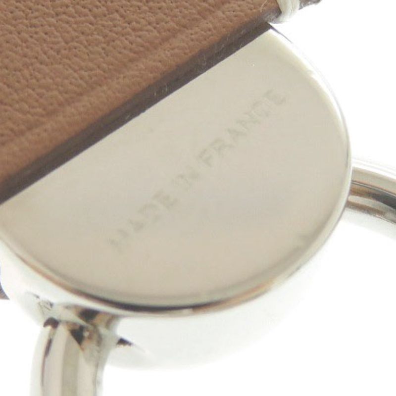 Hermes Epi Cours Ekestre Vaux Varenia Metal Fauve Silver Hardware — view 4