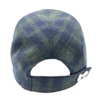 Hermes Casket Nevata Punk Corrige Wool Check Cap Hat 12169 — view 4