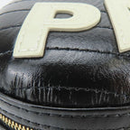 Chanel Shoulder Bag La Pausa Leather Black Gold Hardware V Stitching 26 th Chain — view 6