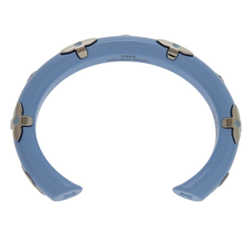 Louis Vuitton Jonq Deyri Monogram Flower Ceramic Metal Light Blue Water — view 5