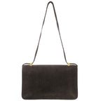 Hermes Ring De Dobris Brown Gold Hardware 00 Vintage Shoulder Bag — view 2