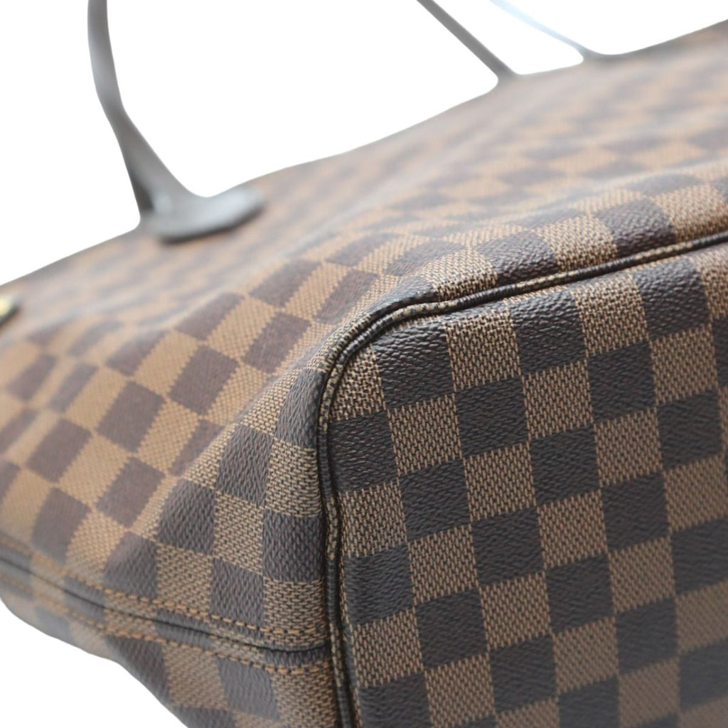Louis Vuitton Damier Neverfull MM Pouch None And Tote Bag — view 8