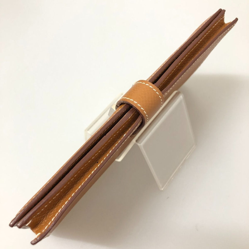 Hermes Long Wallet Bearn Souffle Brown — view 4