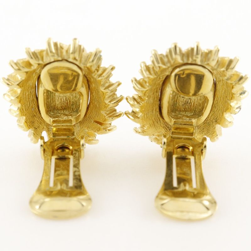 Dior Gold Plated 20.8 g Earrings — view 5