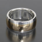 Hermes H Logo Ring No 8 18K SV 925 Special Price Inner Box E1736 — view 3
