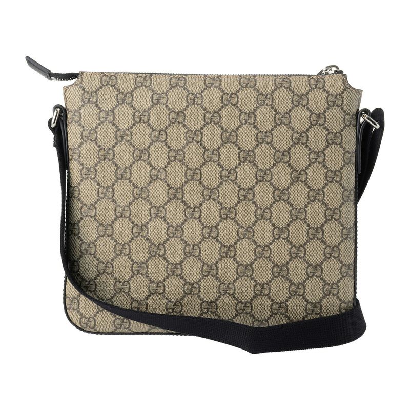 Gucci Shoulder Bag GG Supreme Beige Black — view 2