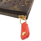 Louis Vuitton Pochette Platte Monogram Perfo Oranger Pouch 0280 — view 7