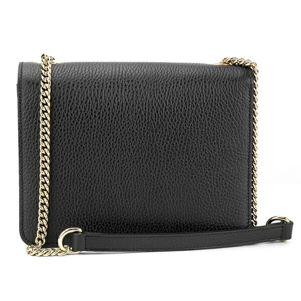Gucci Shoulder Bag Dollar Calf Black — view 2