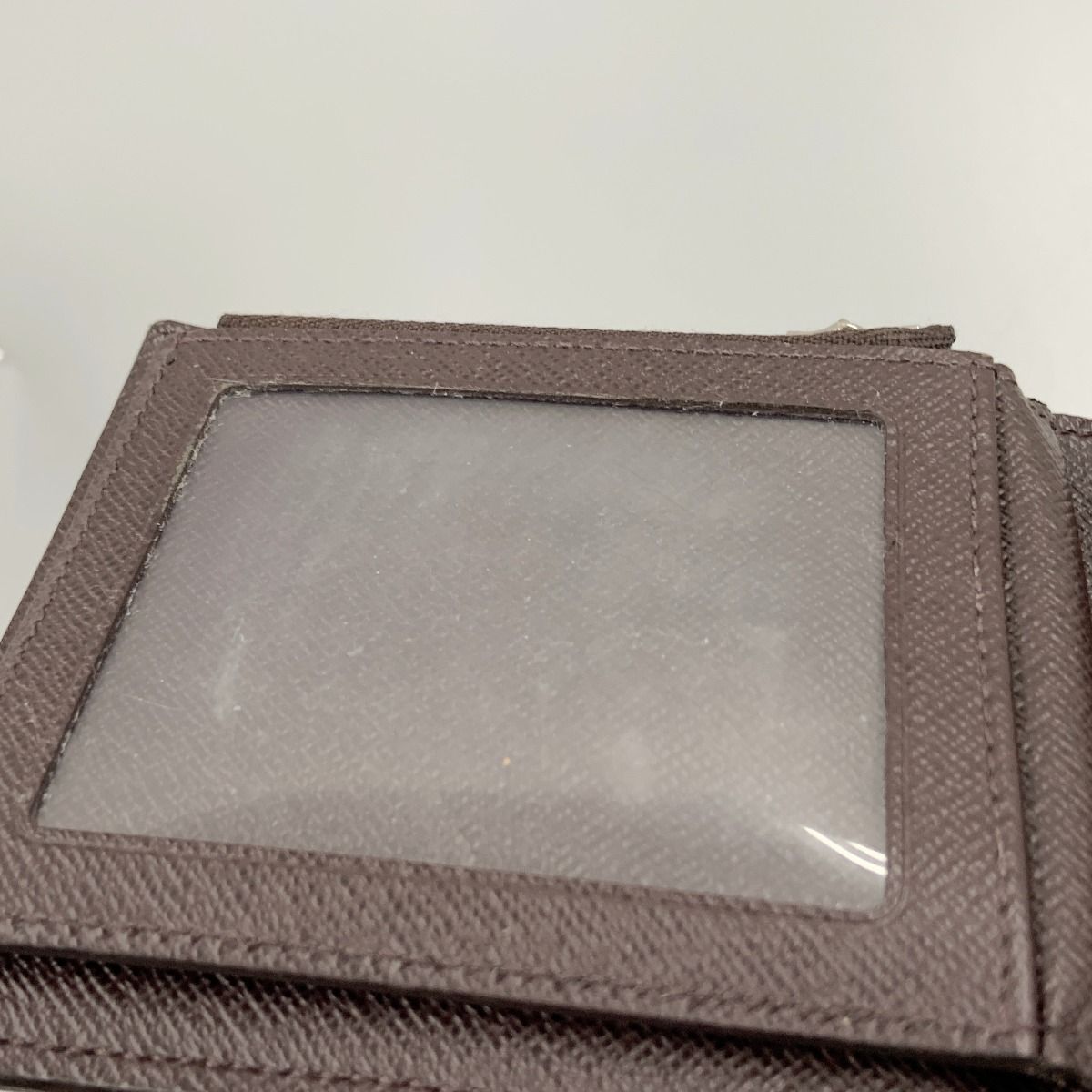 Louis Vuitton Taiga Portefeuille Amerigo Nm Bifold Short Wallet Brown — view 6