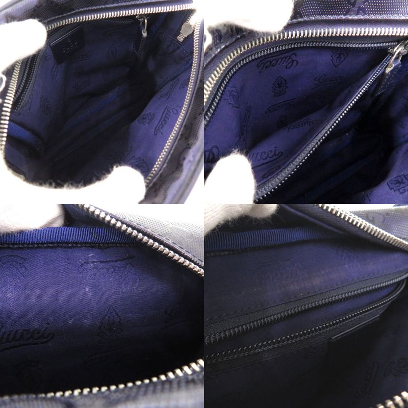 Gucci GG Imprime Shoulder Bag Crossbody Purple 0470 — view 8