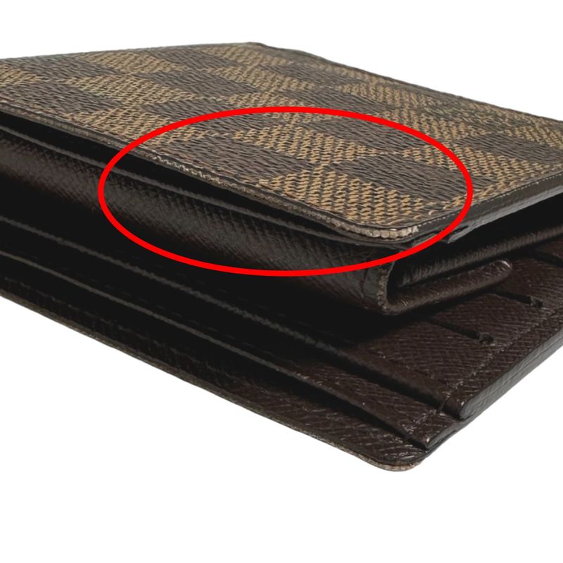 Louis Vuitton Damier Portefeuille Marco Wallet With Credit Card Slots — view 4