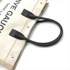 Saint Laurent Rive Gauche Canvas Leather Tote Beige Large Capacity Travel — view 7