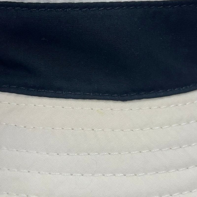 Hermes Cotton Linen Hat Black and White 57 — view 9