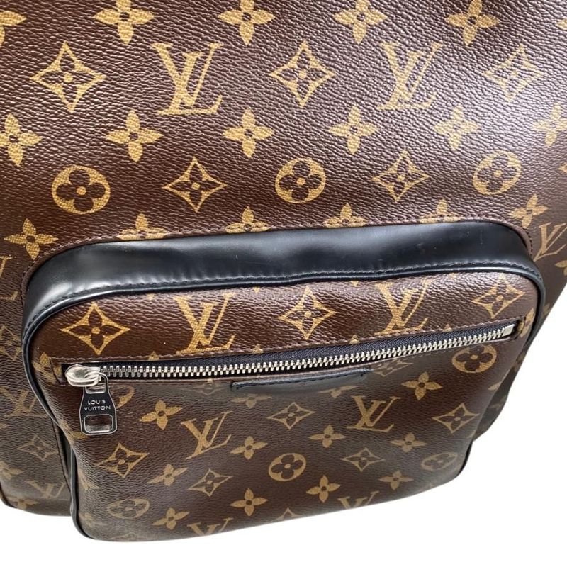 Louis Vuitton Backpack Josh Nv Monogram Macassar Brown — view 8