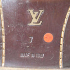 Louis Vuitton Heel Logo Leather Engineer Boots Go0032 Brown 7 — view 6