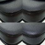 Gucci Bamboo Leather 2-Way Shoulder Hand Bag Black Gold Hardware — view 9